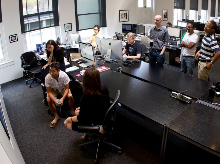 Team bei der strategischen Planung